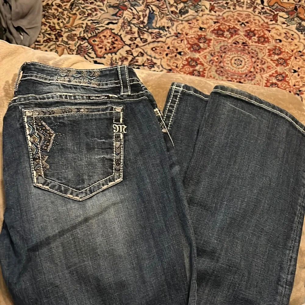 Miss Me bootcut jeans with beading - Picture 1 of 4